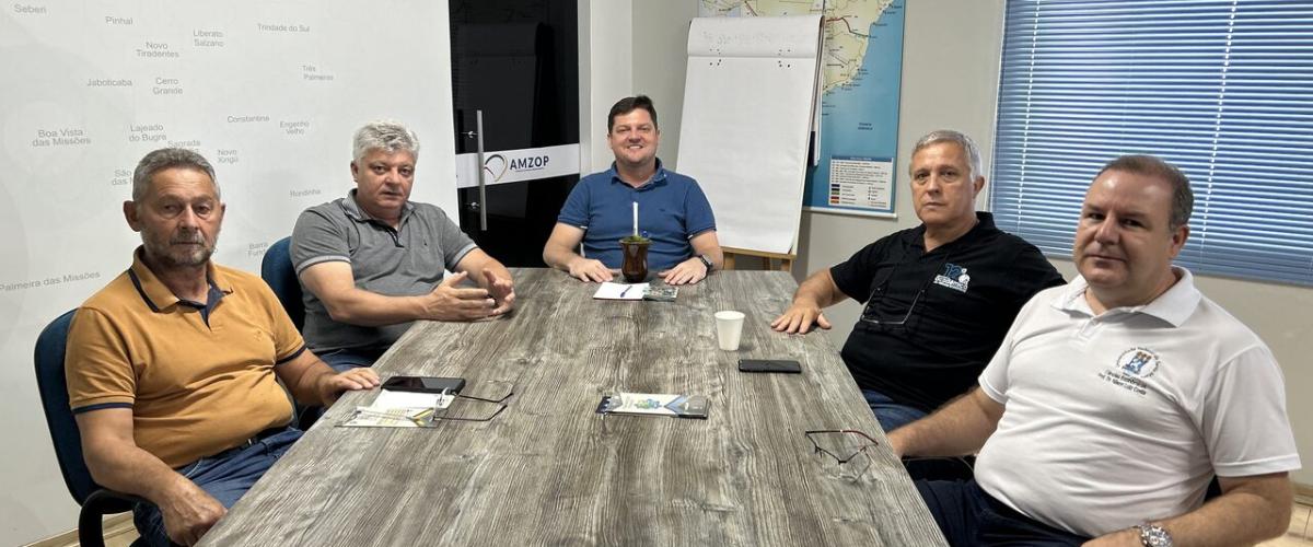 Desenvolvimento regional: AMZOP realiza reunião com representantes da UFSM para estudo de potencialidades da região 