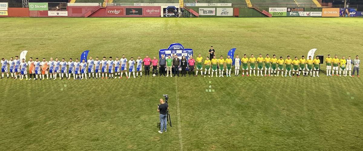 Copa Amzop Sesc Sicredi 2025 tem início com partidas no estádio do União Frederiquense