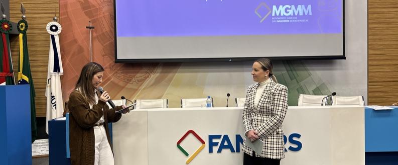 Primeira-Dama da AMZOP participa da retomada do Movimento Gaúcho das Mulheres Municipalistas da FAMURS