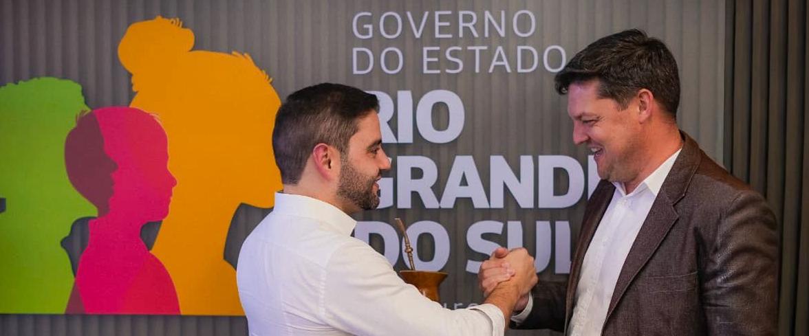 Presidente da AMZOP reforça agradecimento e novas demandas ao Governo do Estado em agenda com o vice-governador Gabriel Souza